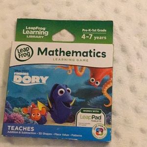 Leapfrog finding Dory math game unopened